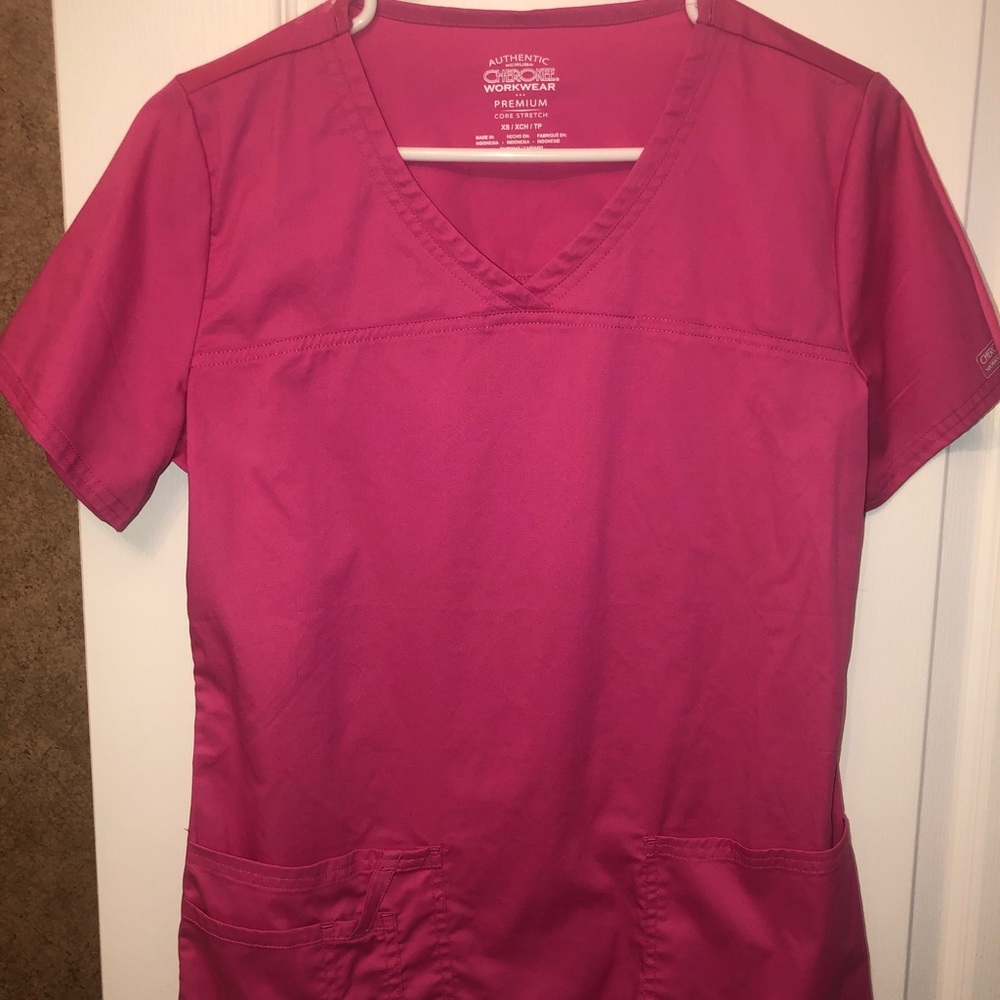 Pink Cherokee Scrub Set